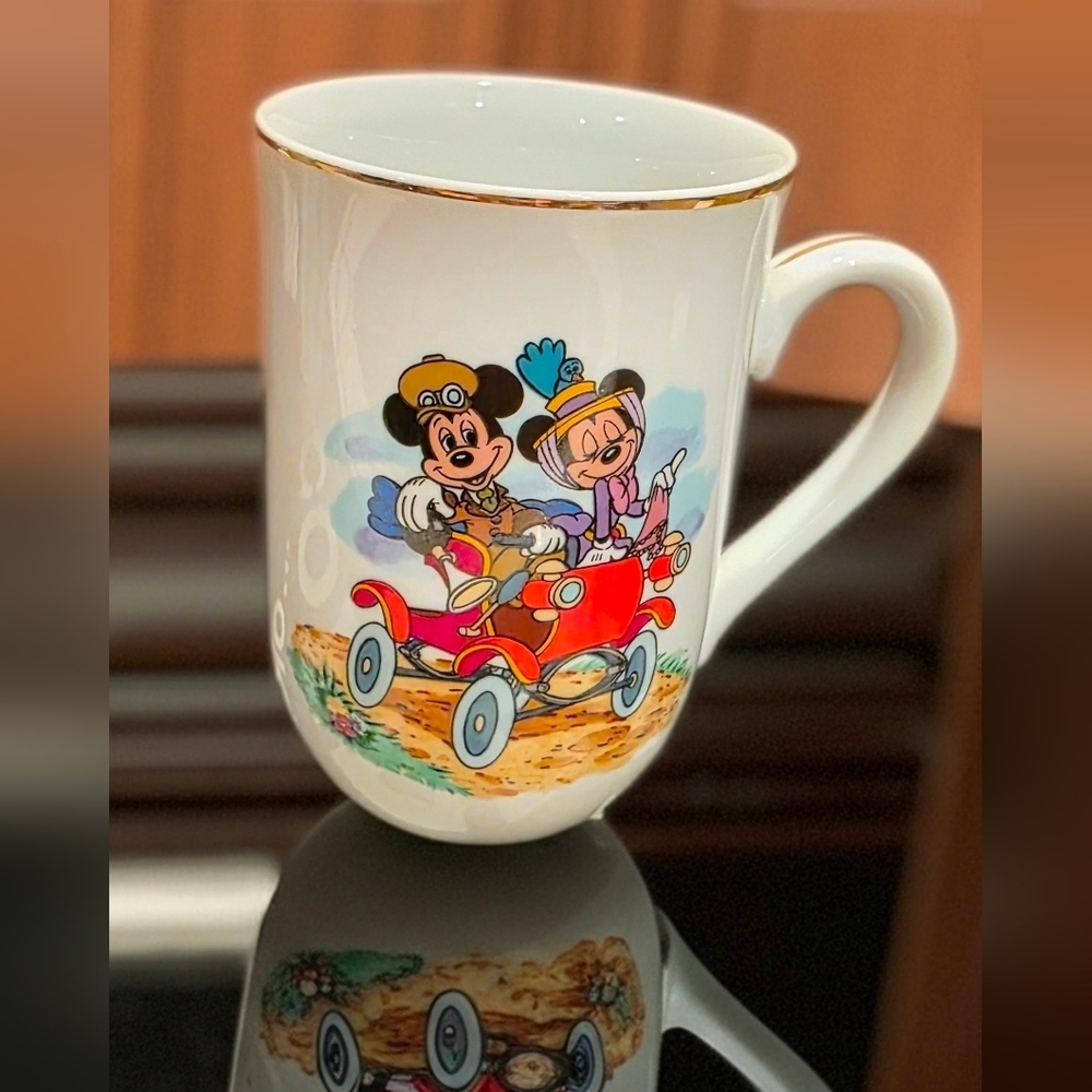 Walt Disney Character Mugs Set Four (4) Alice Pinnochio Mickey Snow White Cups - Picture 4 of 8
